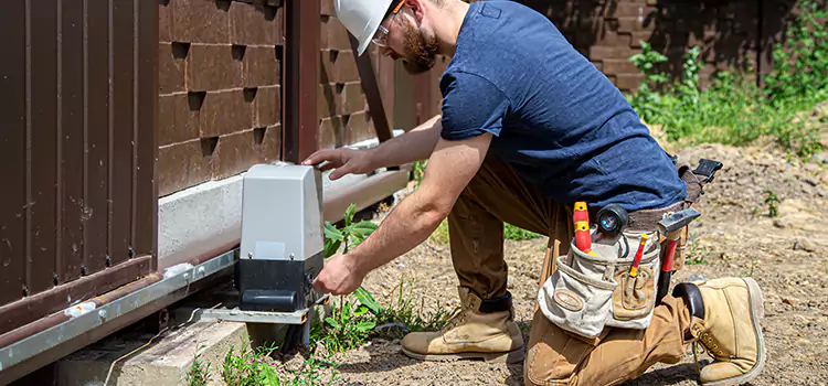 Electric Driveway Gate Installation Mason