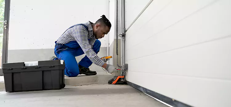 Fix Garage Door Sensor Wires Mason