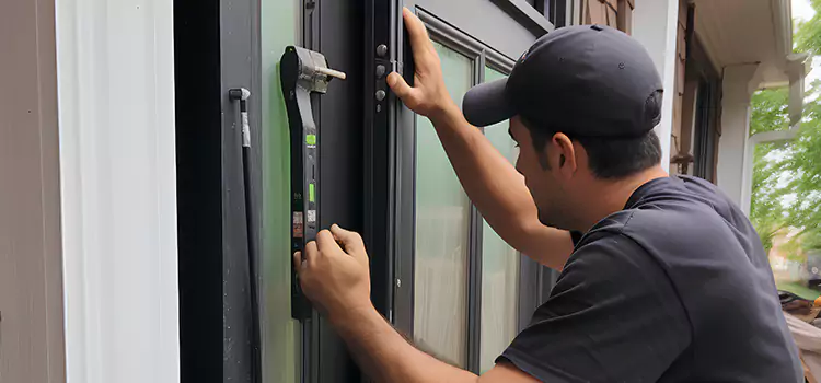 Fix Latch on Sliding Door Mason